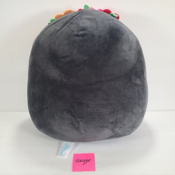 Squishmallow 12" Anessa Day Of The Dead Sugar Skull Black White Plush - Picture 2 of 7